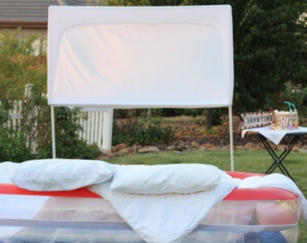 How To Build An Outdoor Movie Screen