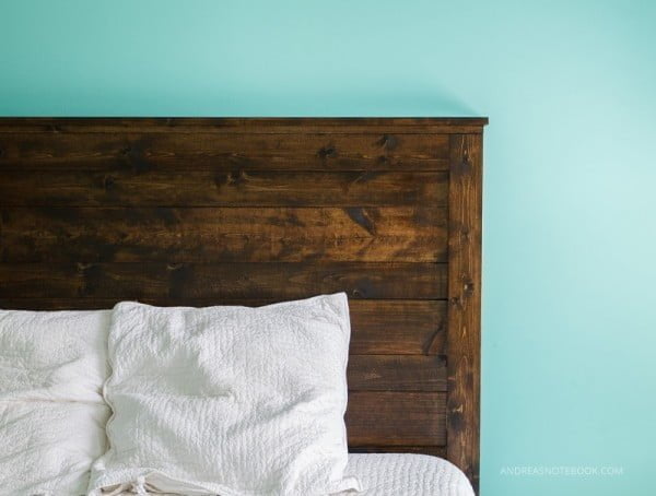 How To Make A DIY Rustic Headboard