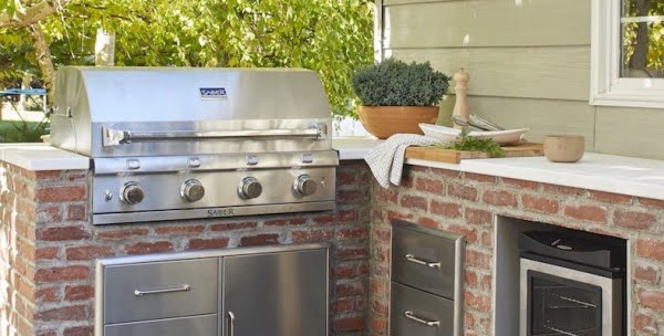How We DIYed Our Built-In Grill