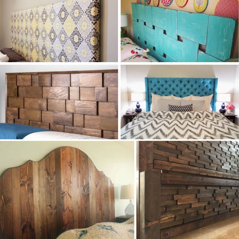 20 Easy DIY King Size Headboard Ideas on a Budget