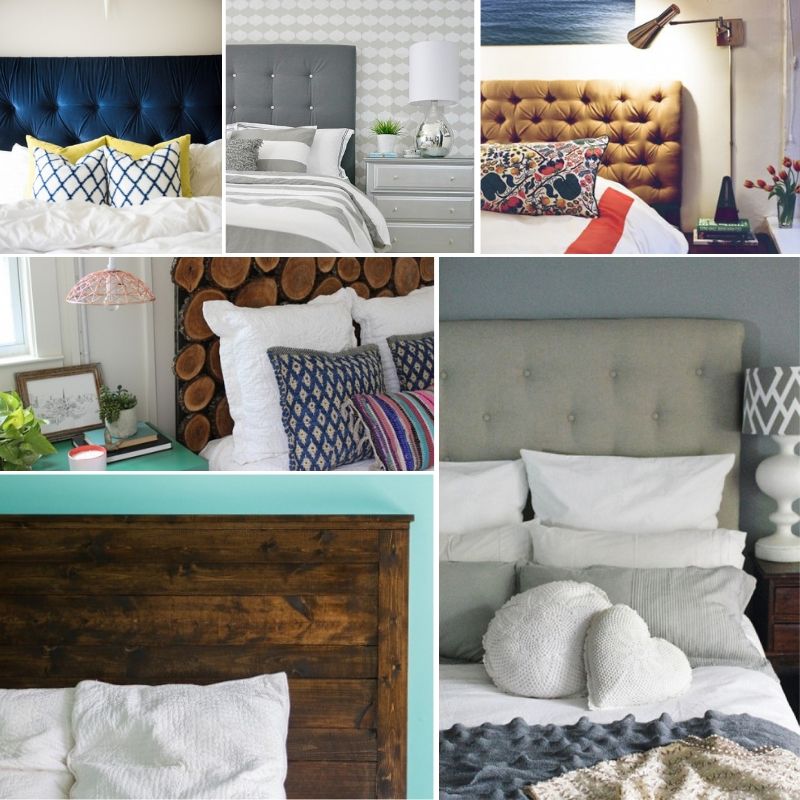 22 Easy DIY Queen Size Headboard Ideas on a Budget