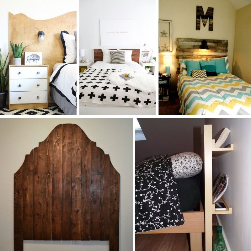 12 Easy DIY Twin Size Headboard Ideas on a Budget