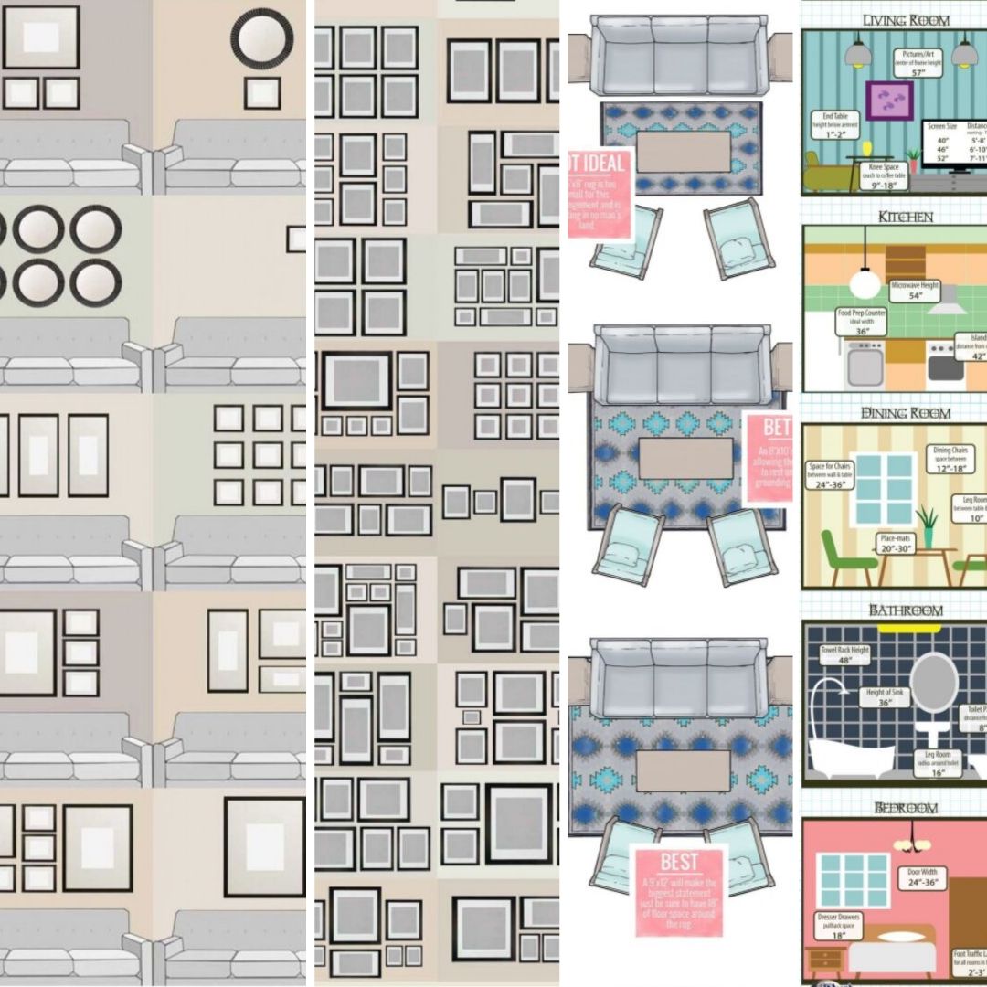 20 Home Decor and Interior Design Cheat Sheets That Will Turn You Pro