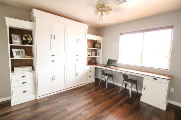 DIY Modern Farmhouse Murphy Bed