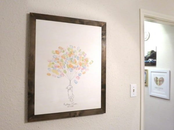 DIY wood canvas frame