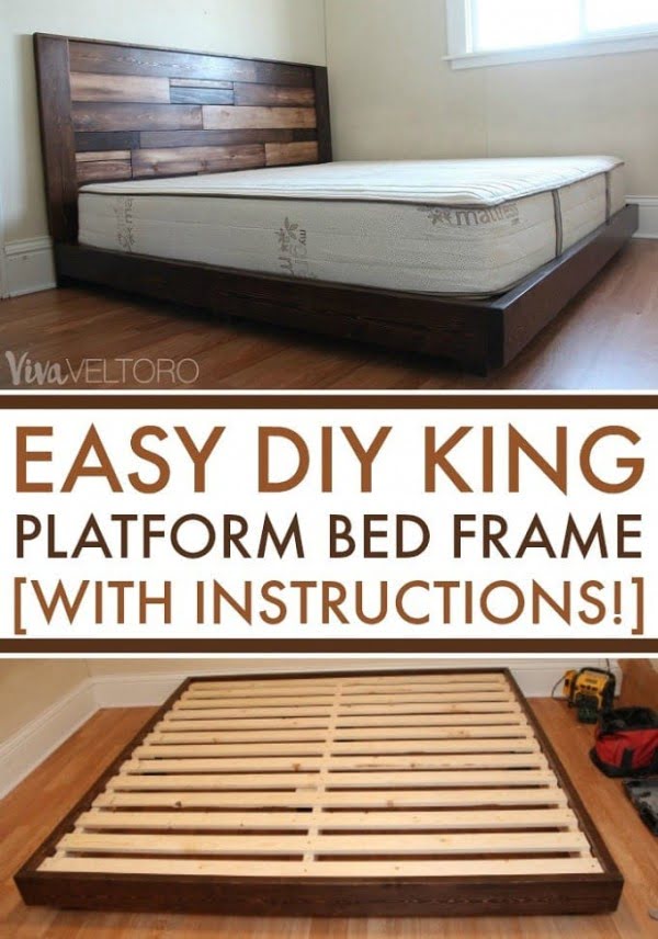 61 Diy Bed Frame Ideas On A Budget