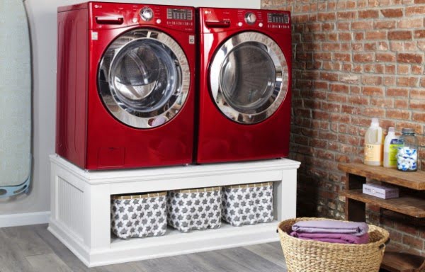 8 DIY Washer Dryer Pedestal Ideas