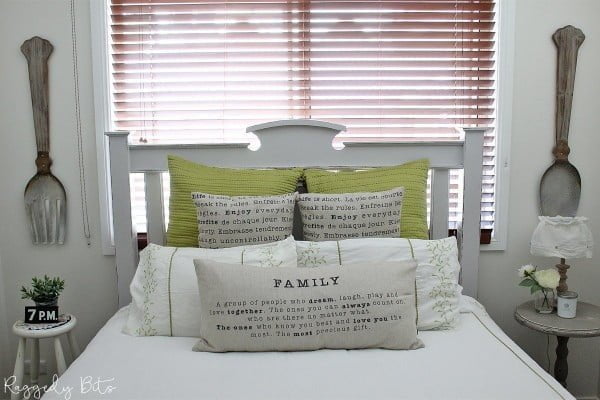 How To Paint A Farmhouse Bed Frame For A Fresh New Look
