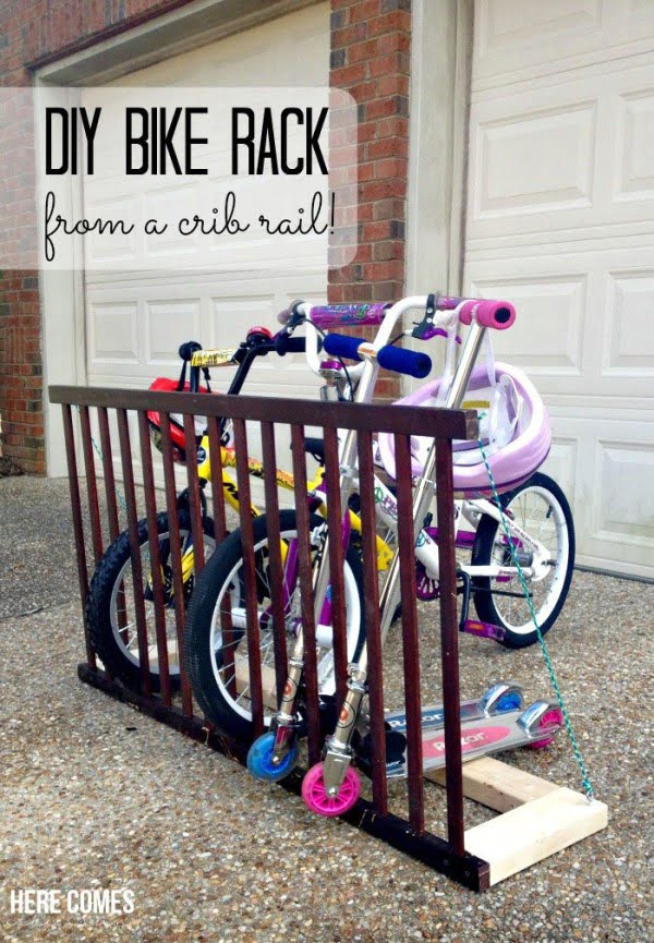 simple bike stand diy