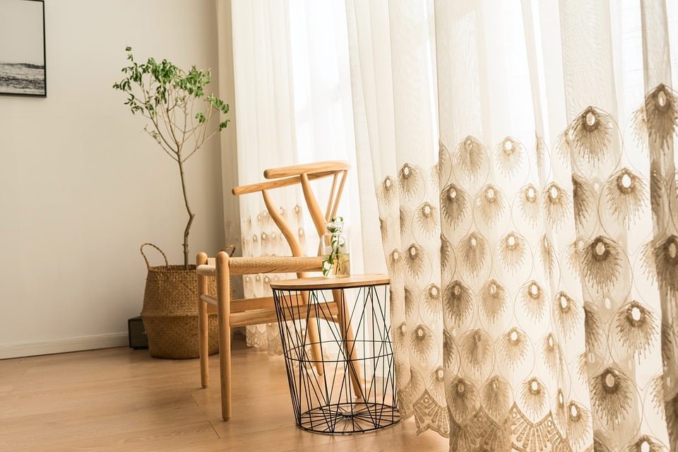 wide curtains