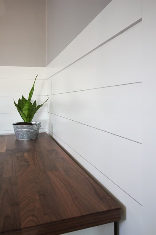 Affordable Shiplap Walls