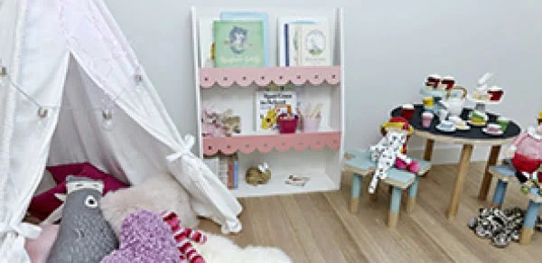 Wooden Bookshelf