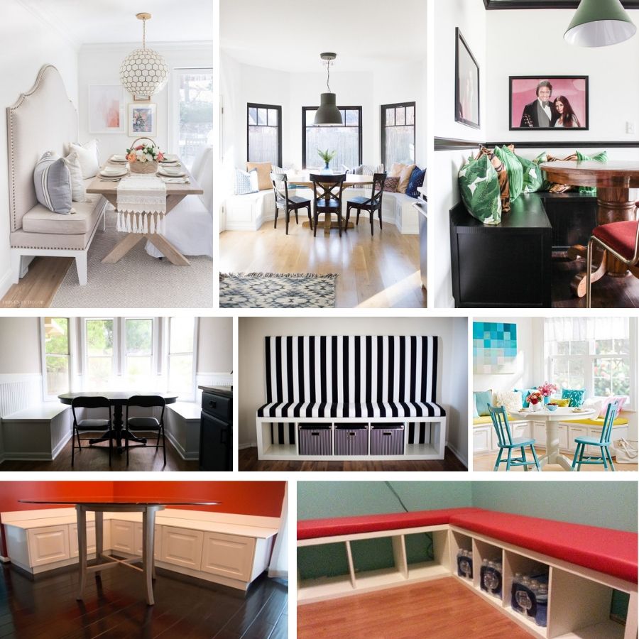 18 Great Ways To Build A Diy Banquette With Seating In Your Kitchen