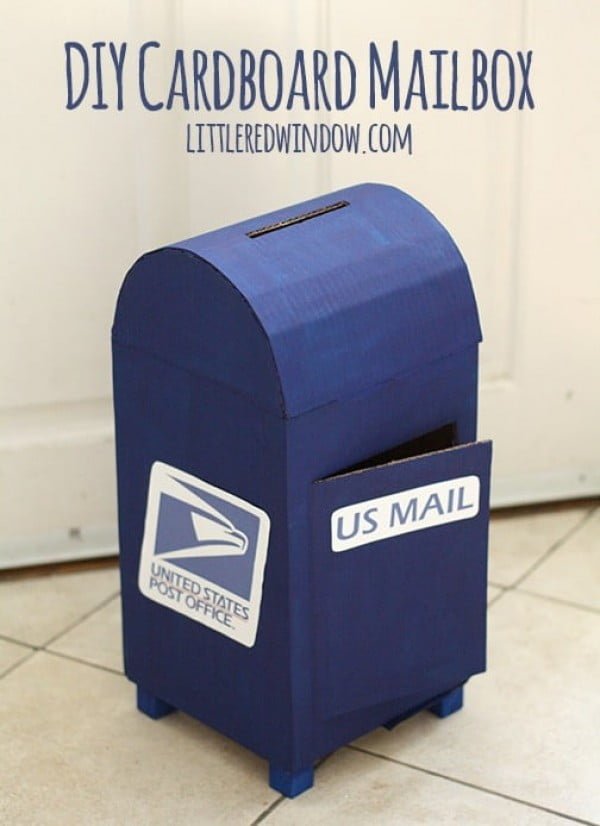 Cardboard Mailbox for Kids