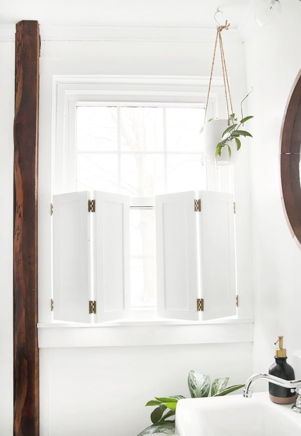 DIY Interior Window Shutters