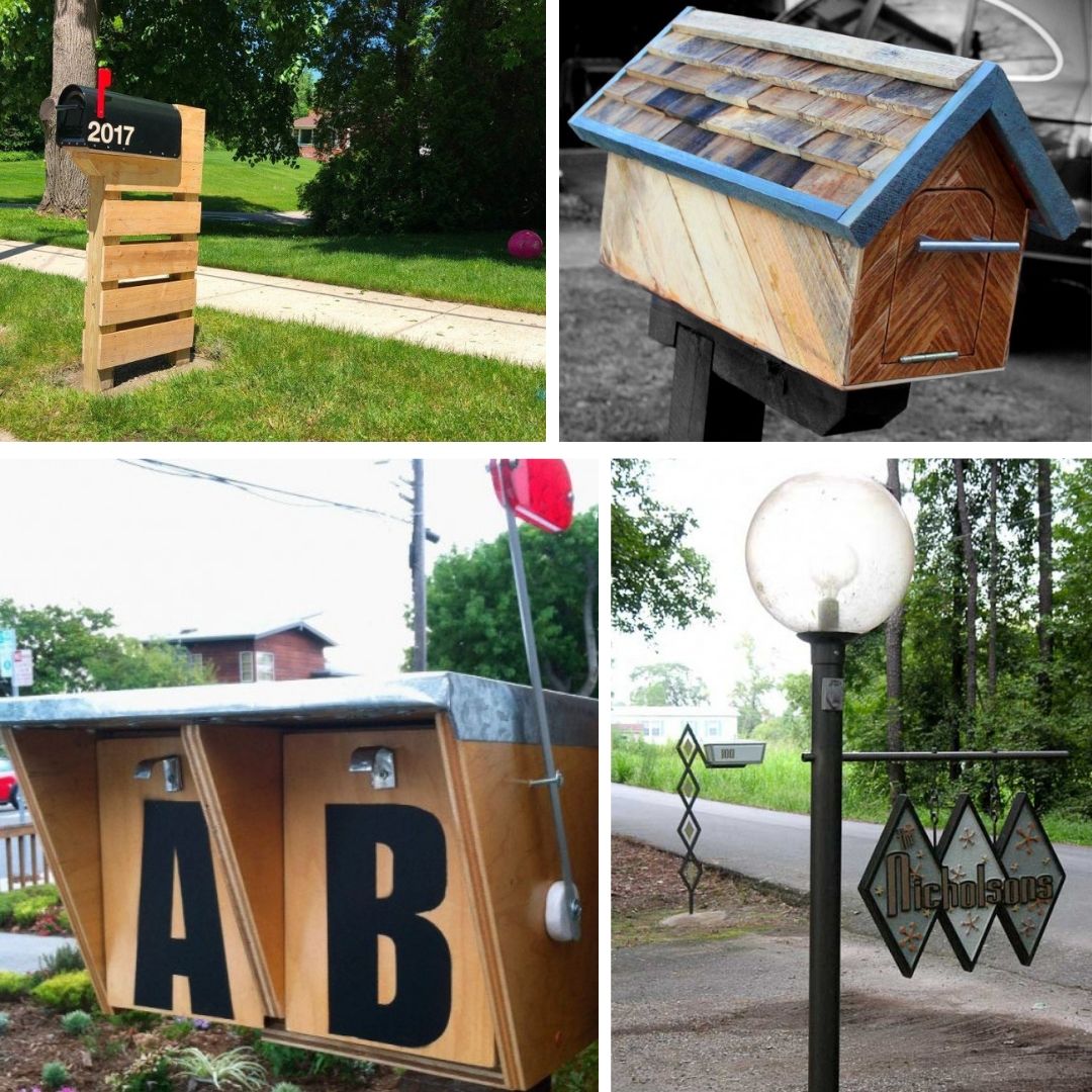 10 Diy Mailbox Post Ideas