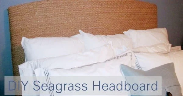 Seagrass headboard