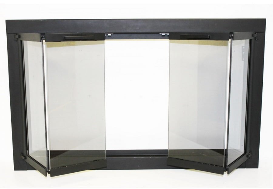 fireplace glass doors