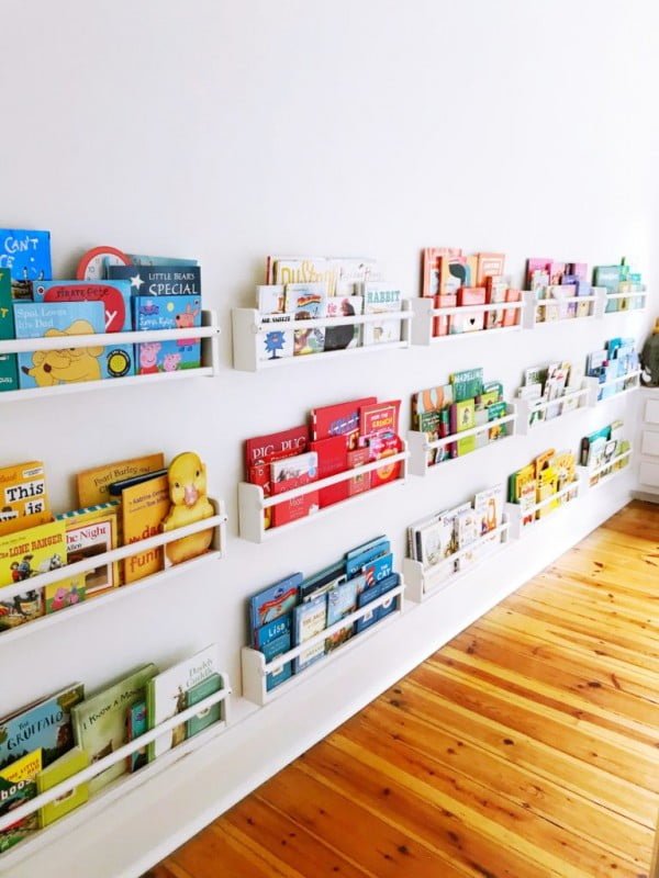 Wall Kids Bookshelf Ideas