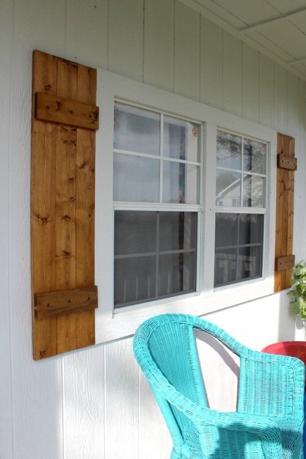 18 diy wood shutter ideas