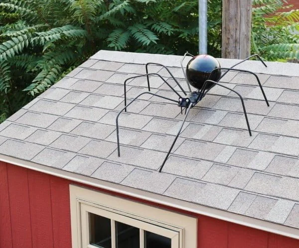 Giant Halloween Spider welding project