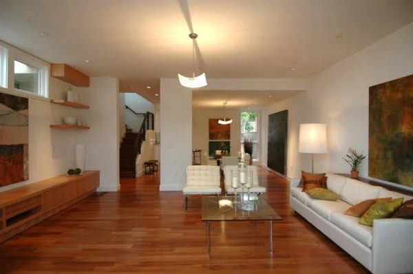 Warm Modern in Noe Valley-Living Room