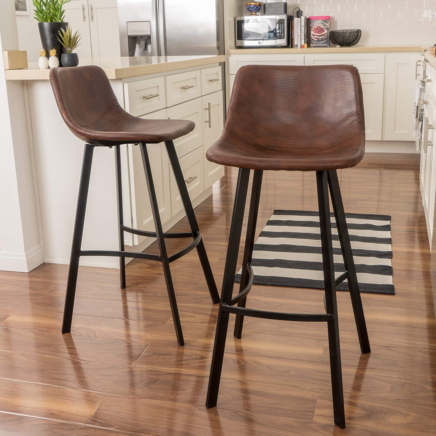 The Top 10 Best Bar Stools Of 2021, Best Leather Bar Stools
