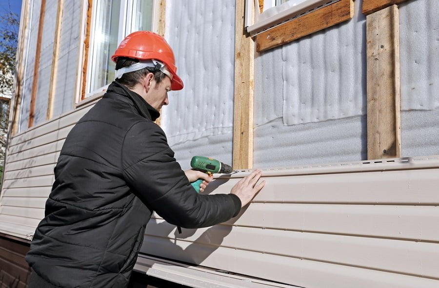 house siding installation