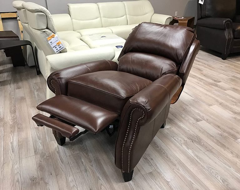 full grain leather sofa recliner