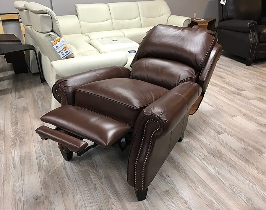 Top Grain Leather Recliner 