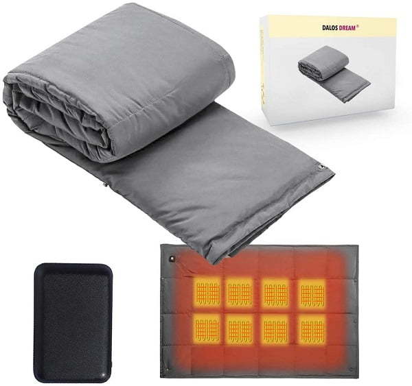 battery operated heated blanket