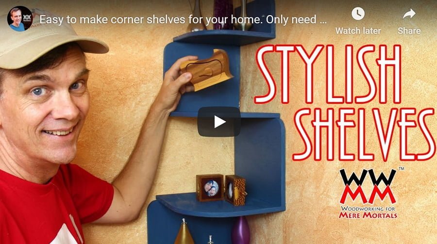 diy shelves tutorial video