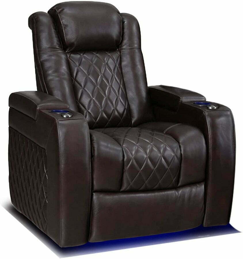 valencia tuscany top grain leather recliner