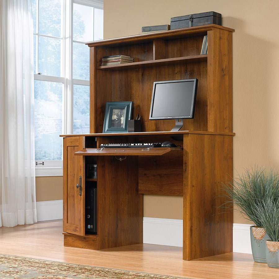 L Shaped Desk With Hutch