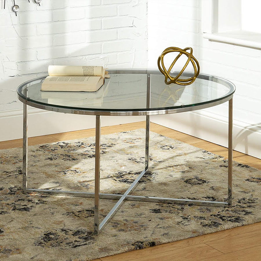 Round Glass Coffee Table