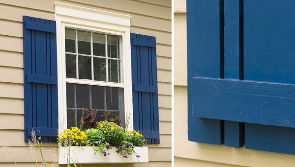 diy shutters exterior