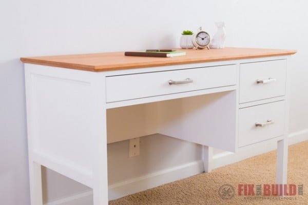 How to Build a Desk with Drawers