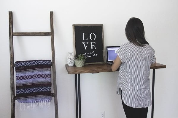 standing computer desk