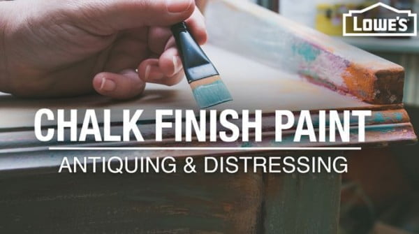 DIY Chalk-Finish Paint