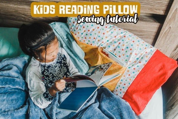 DIY Kids Reading Pillow