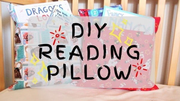 DIY Reading Pillow