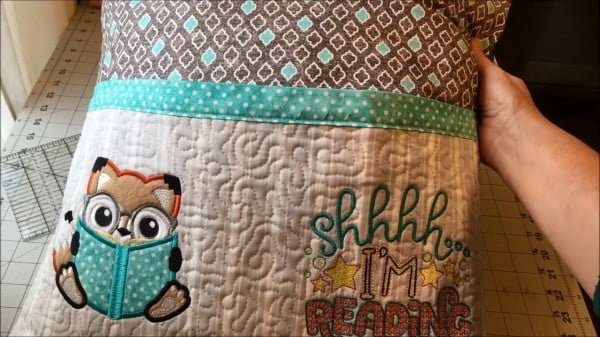 How To Make a Reading Pillow Tutorial