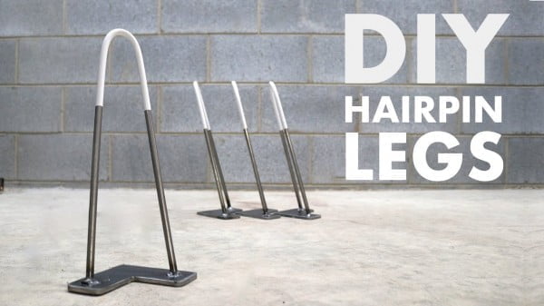 How to Make Hairpin Table Legs