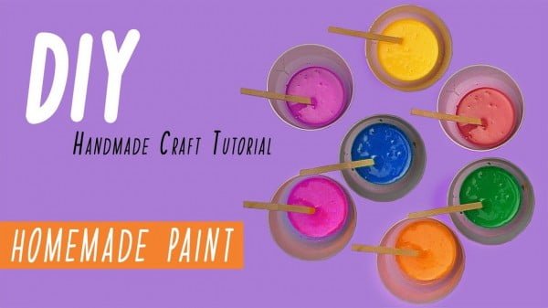 How to make paint at home