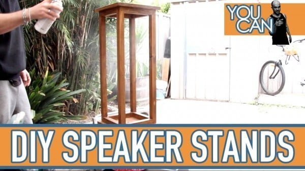 How To Make Timber Speaker Stands, Strong and Sturdy