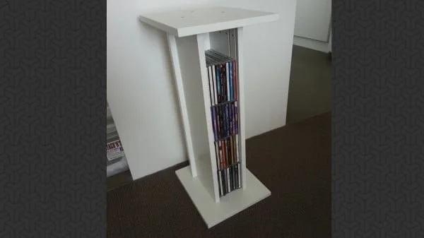 These DIY Speaker Stands Add Useful Storage to Small Spaces