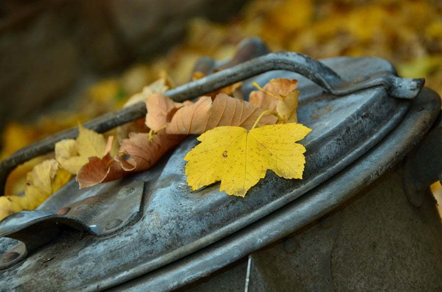 garbage can lid