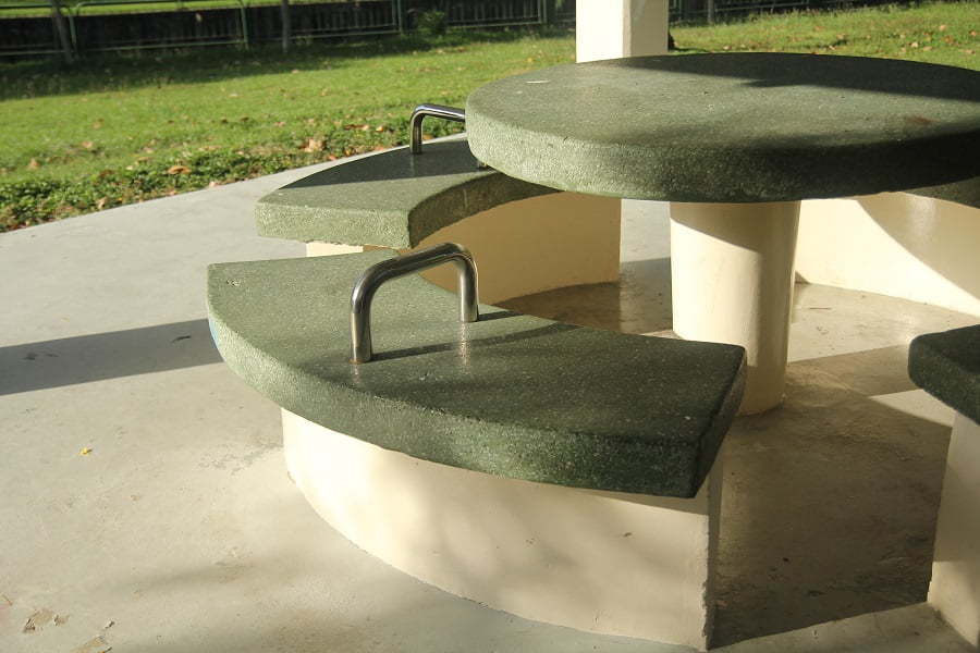 concrete outdoor furniture