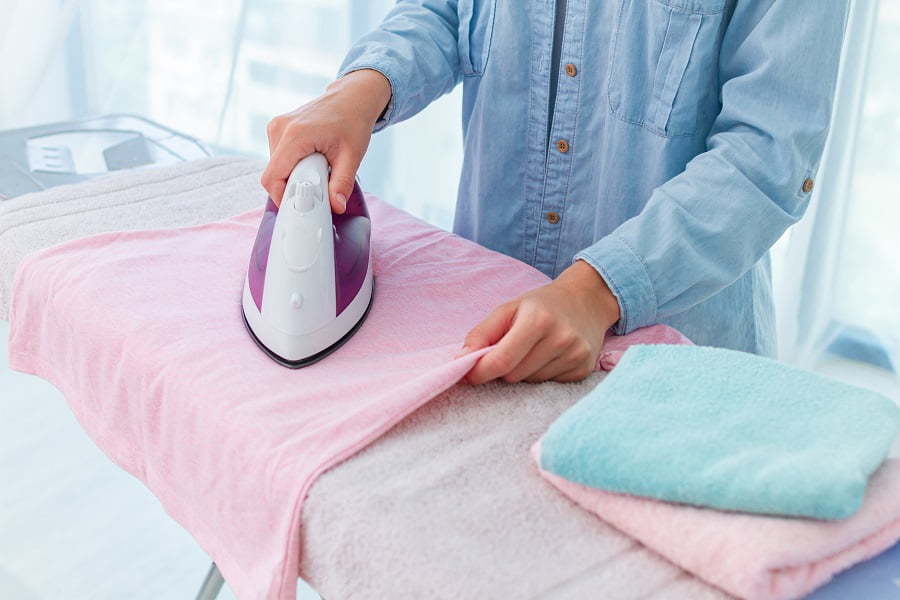 ironing linen