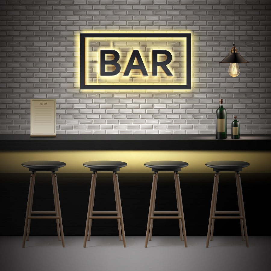 basement bar